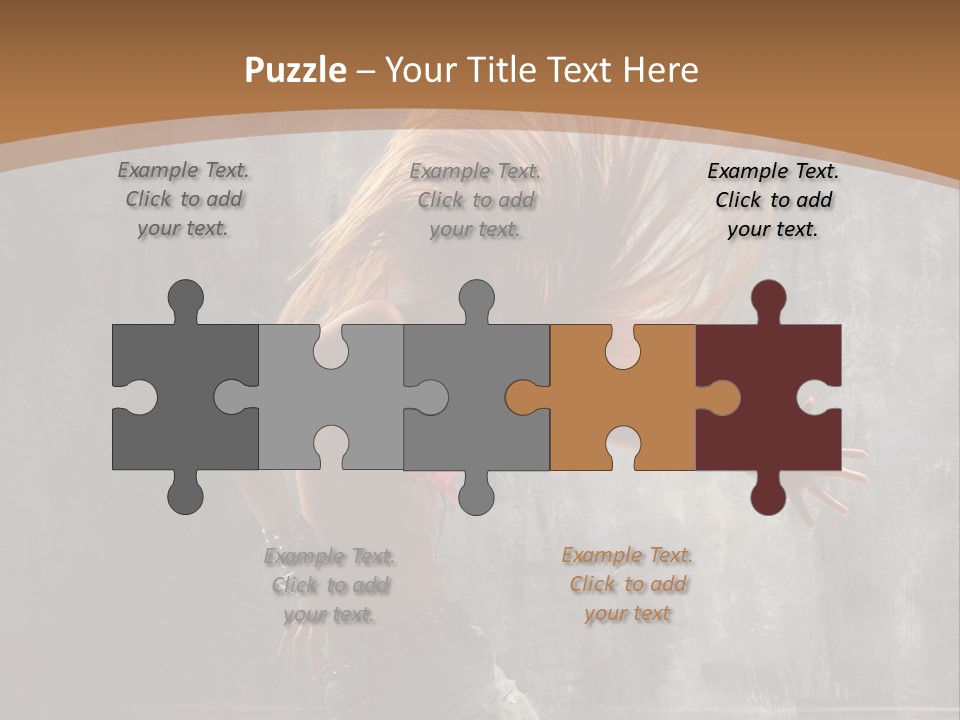 Modern Dance Poses PowerPoint Template