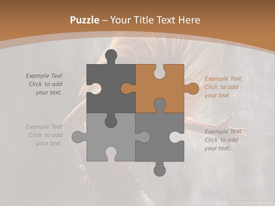 Modern Dance Poses PowerPoint Template