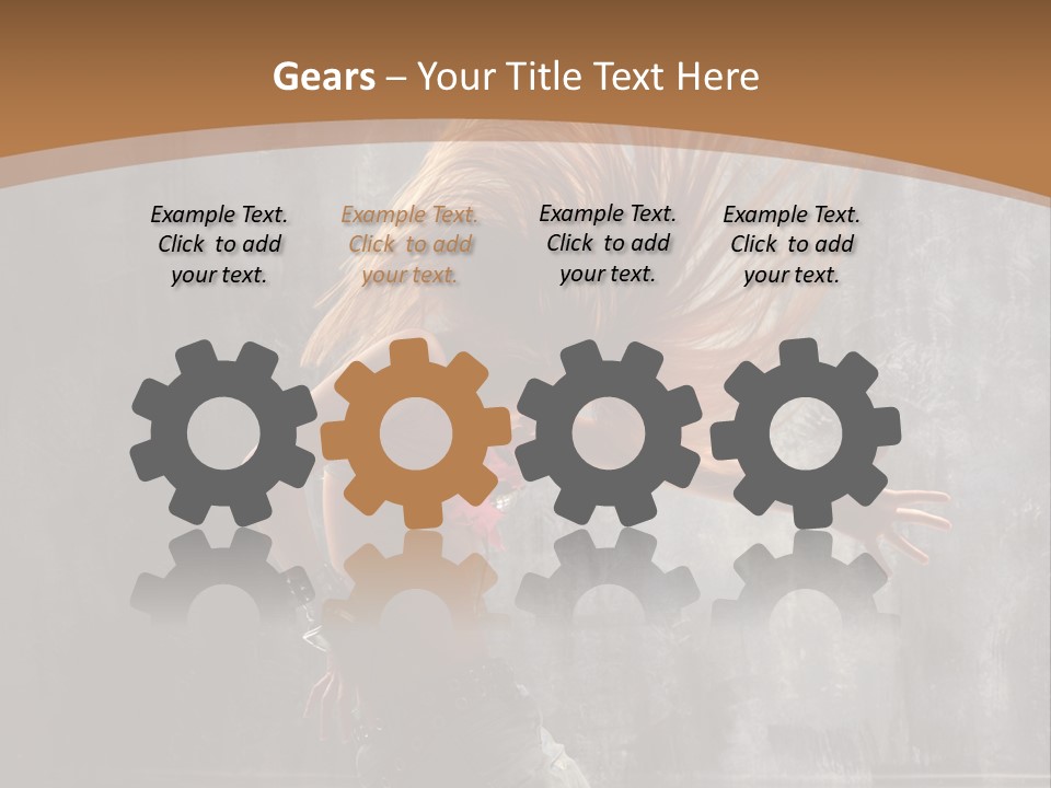 Modern Dance Poses PowerPoint Template