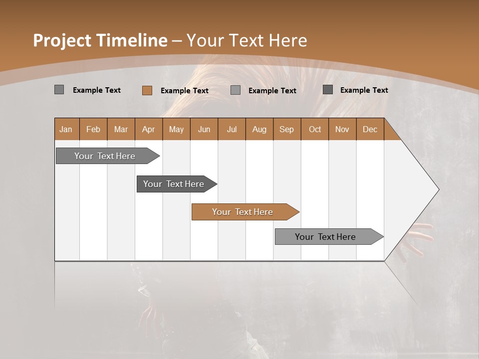 Modern Dance Poses PowerPoint Template