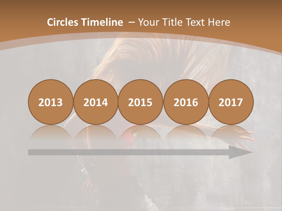 Modern Dance Poses PowerPoint Template