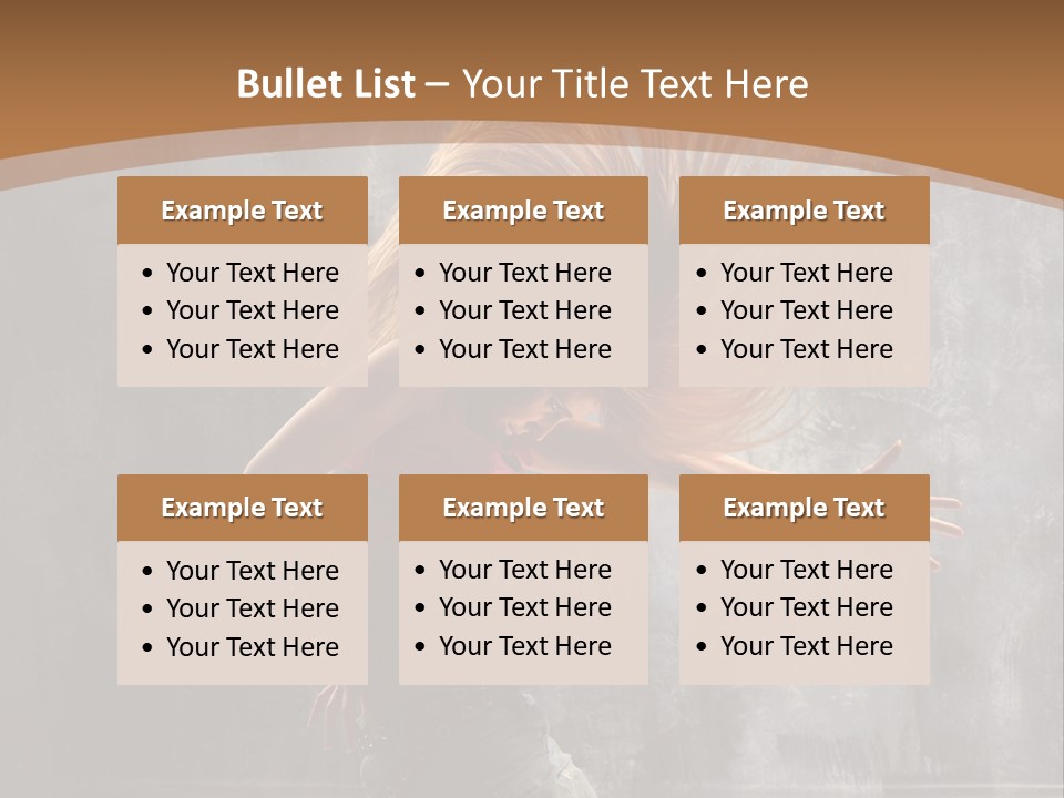 Modern Dance Poses PowerPoint Template