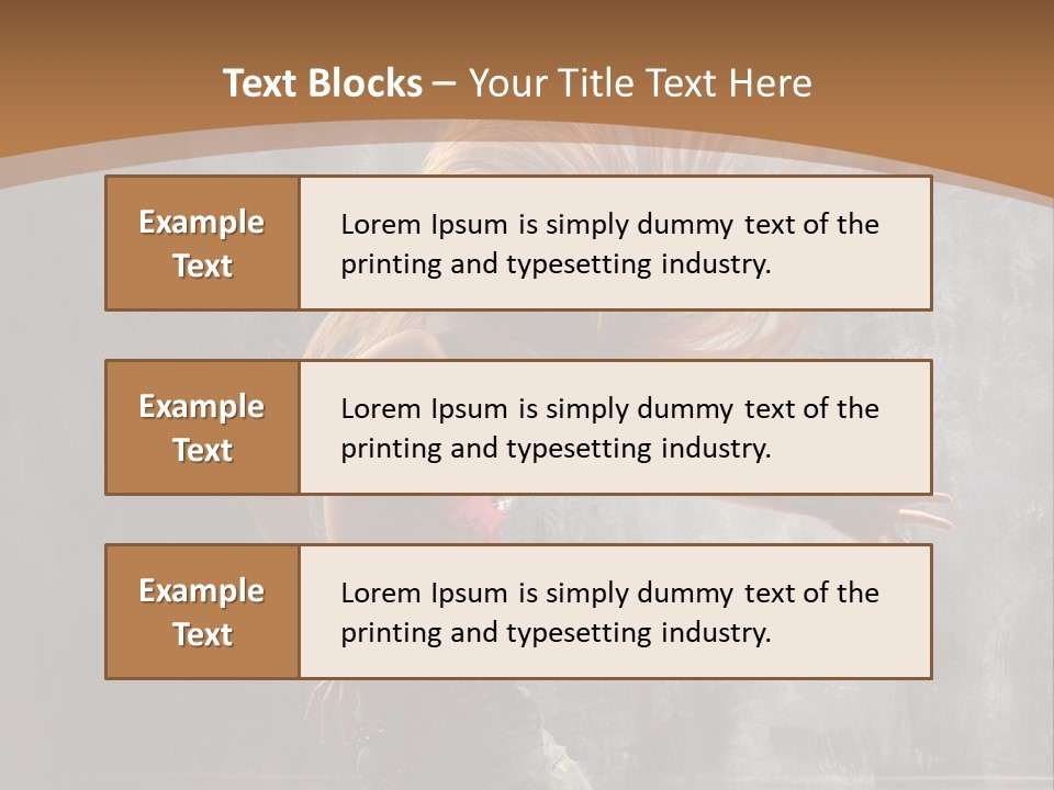 Modern Dance Poses PowerPoint Template
