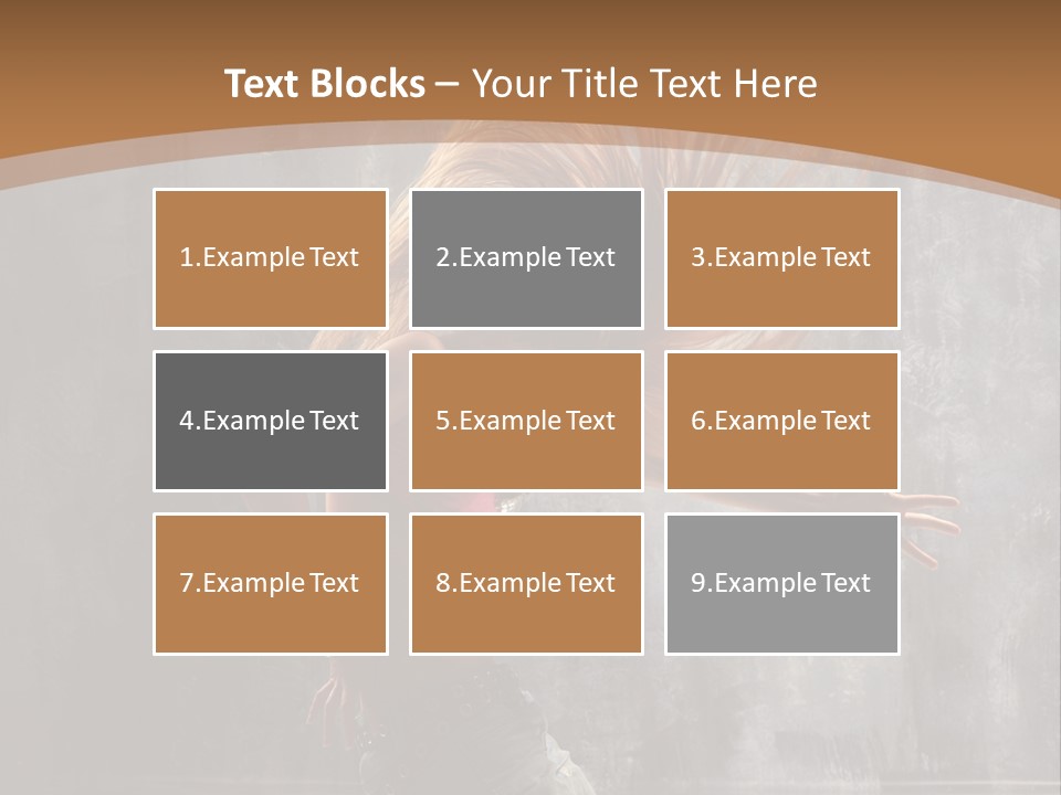 Modern Dance Poses PowerPoint Template