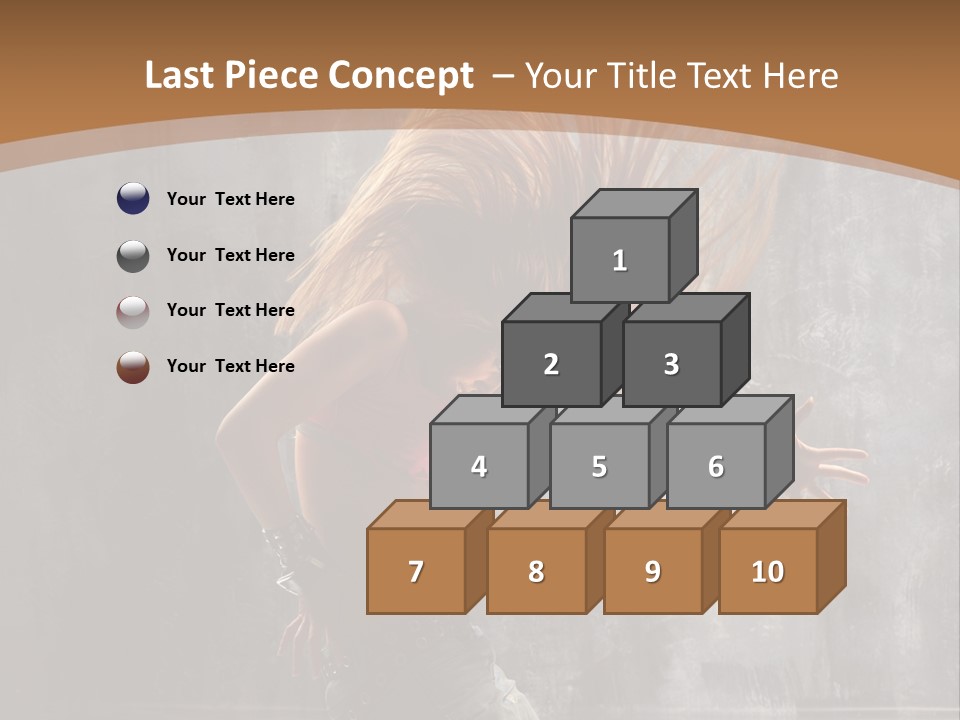Modern Dance Poses PowerPoint Template