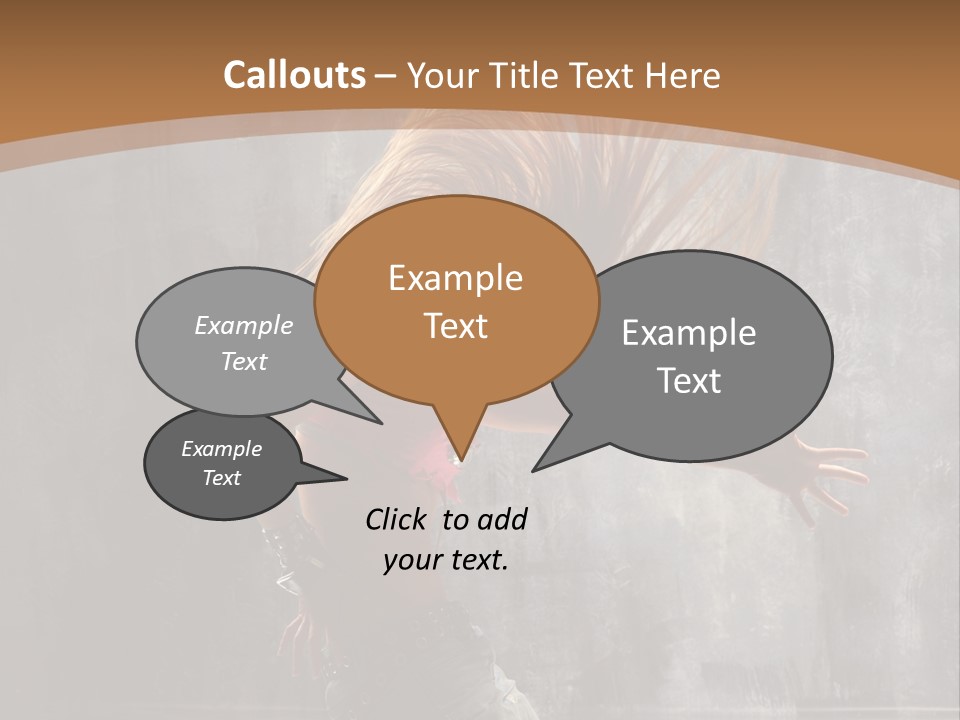 Modern Dance Poses PowerPoint Template