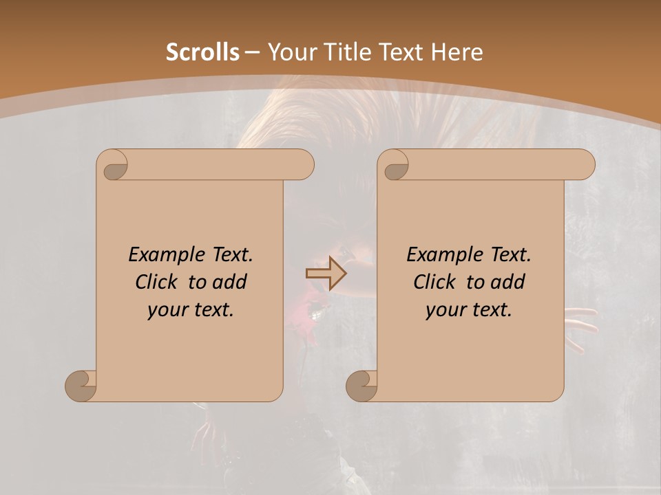 Modern Dance Poses PowerPoint Template
