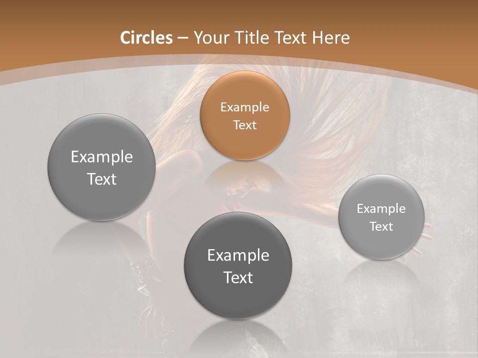 Modern Dance Poses PowerPoint Template