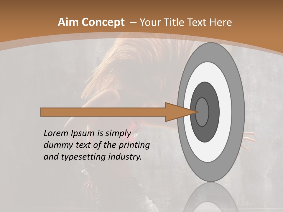 Modern Dance Poses PowerPoint Template