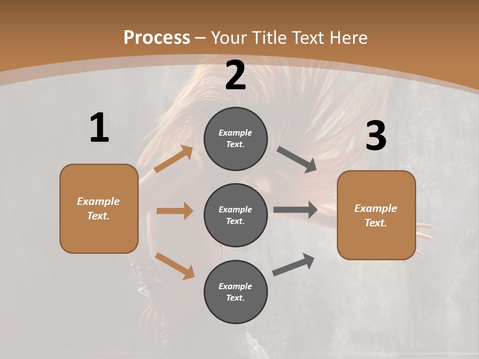 Modern Dance Poses PowerPoint Template