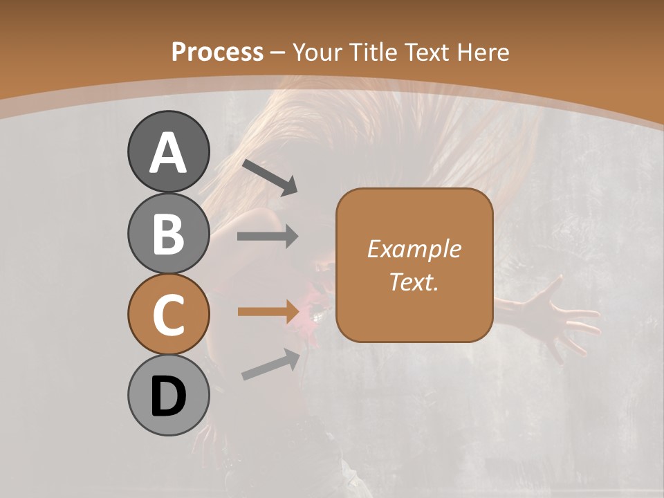 Modern Dance Poses PowerPoint Template