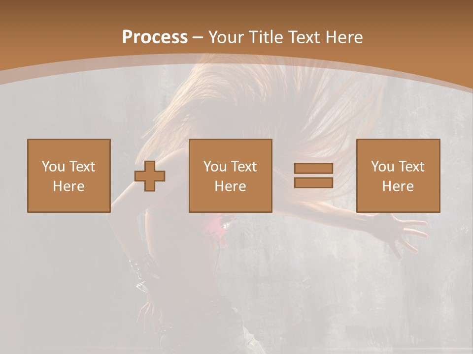 Modern Dance Poses PowerPoint Template
