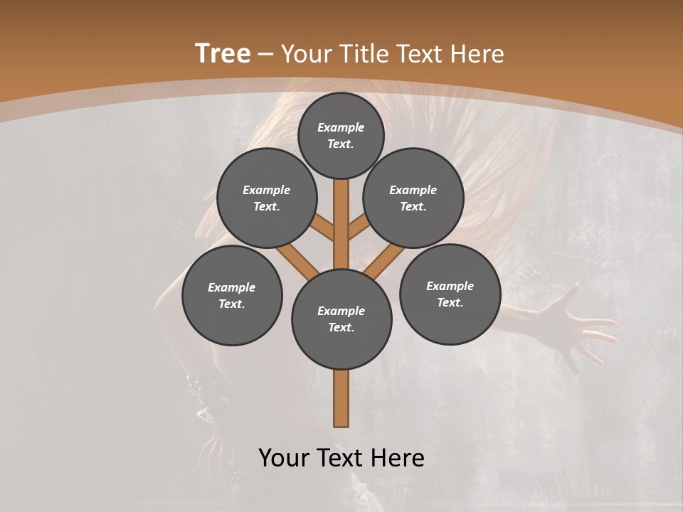 Modern Dance Poses PowerPoint Template