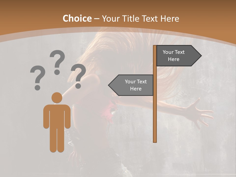 Modern Dance Poses PowerPoint Template