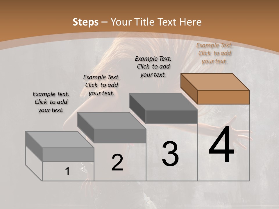 Modern Dance Poses PowerPoint Template