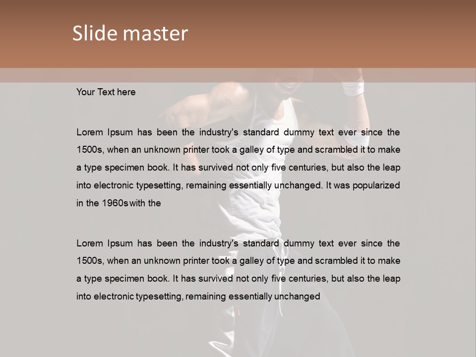 Hip Hop Dance PowerPoint Template