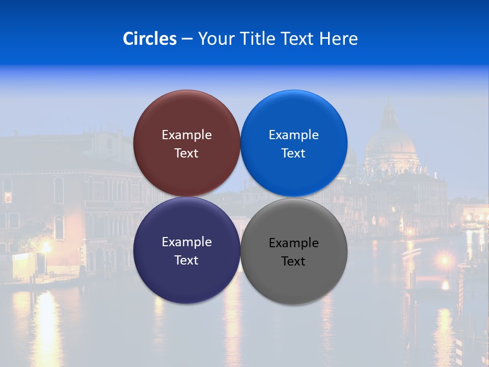 Grand Canal PowerPoint Template