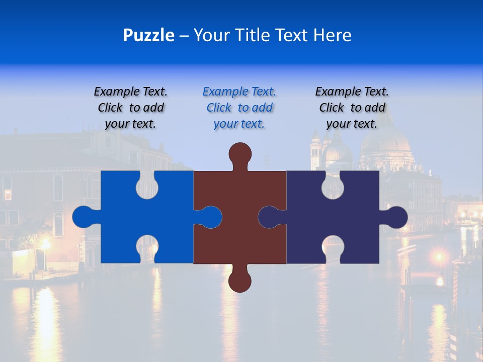 Grand Canal PowerPoint Template