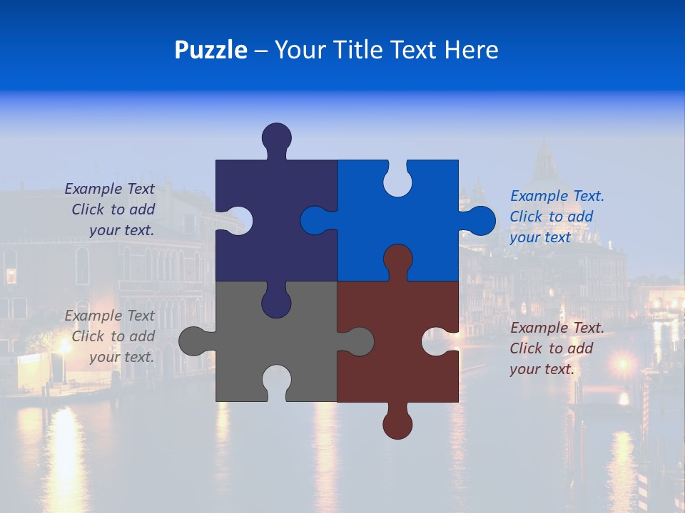 Grand Canal PowerPoint Template