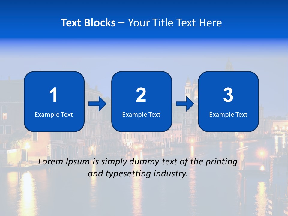 Grand Canal PowerPoint Template