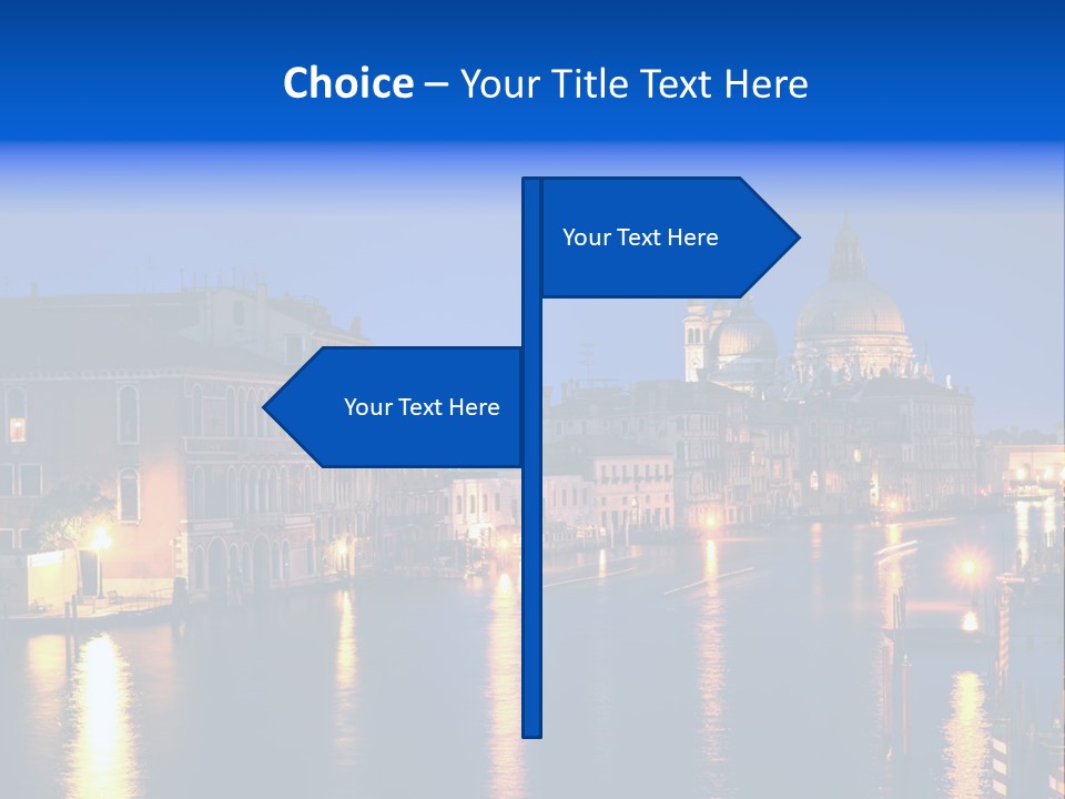 Grand Canal PowerPoint Template