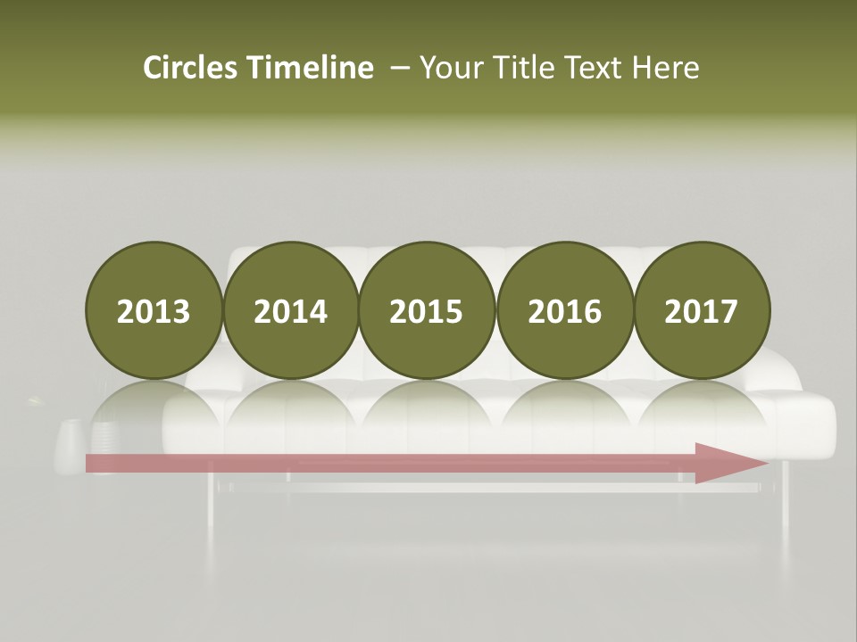 White And Brown Wall PowerPoint Template