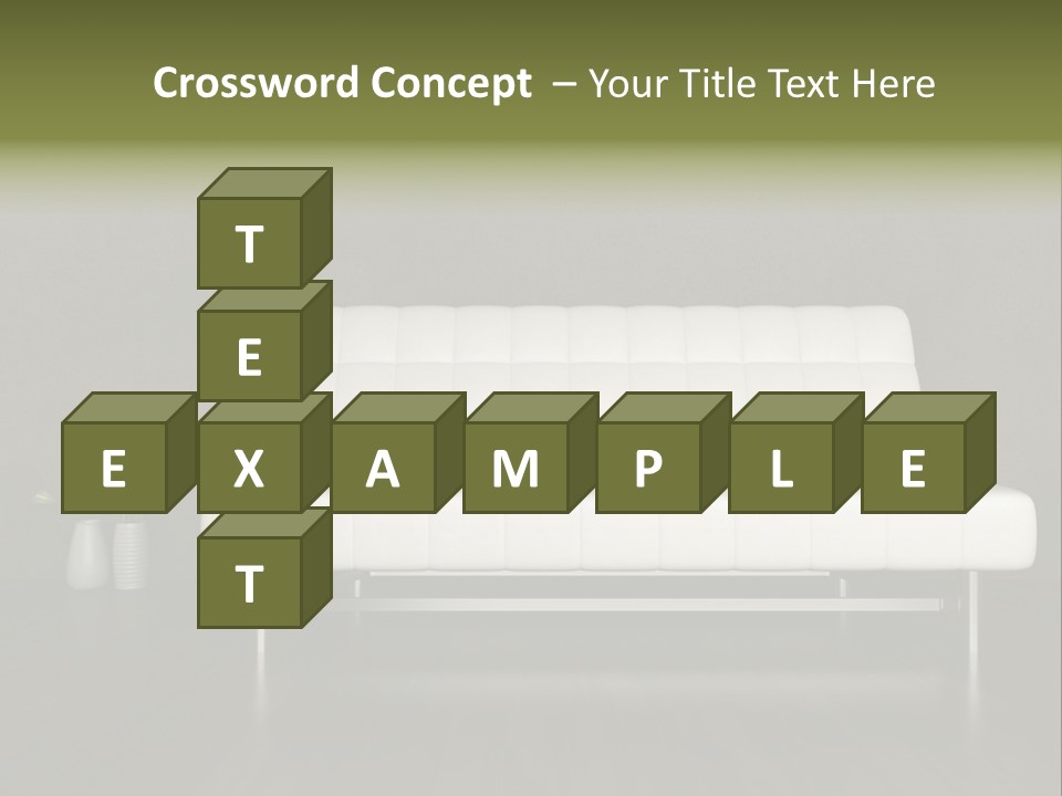 White And Brown Wall PowerPoint Template