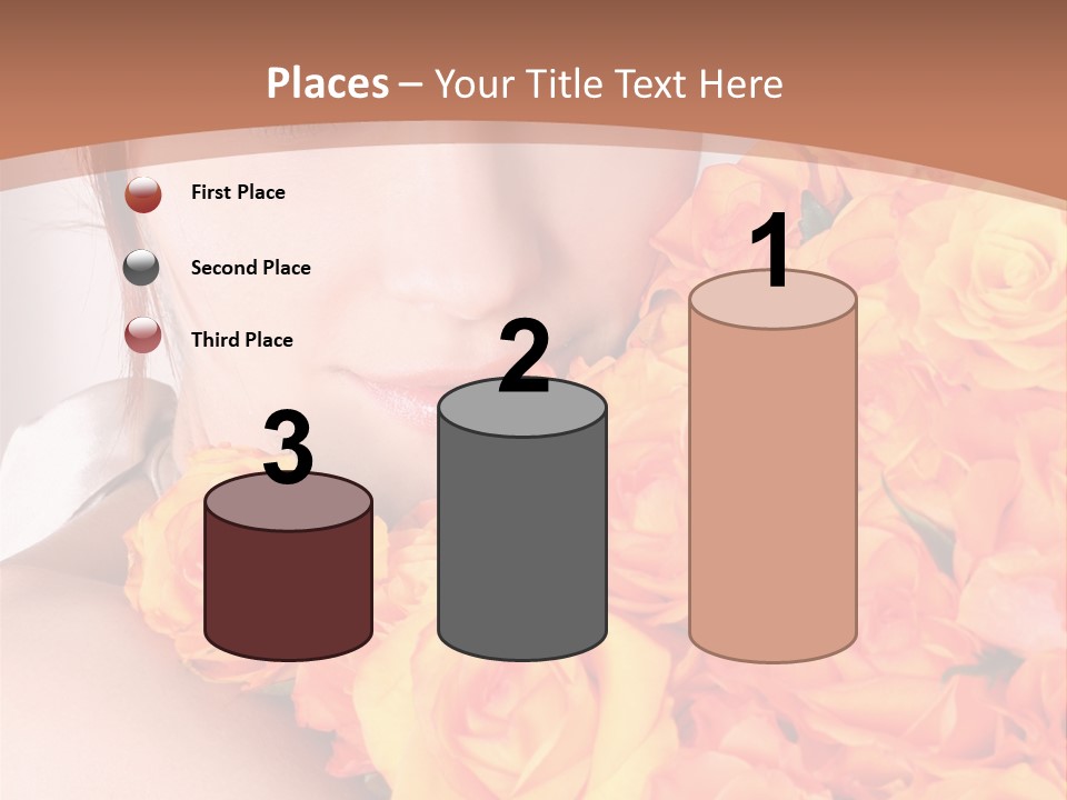 Holiday Female Present PowerPoint Template