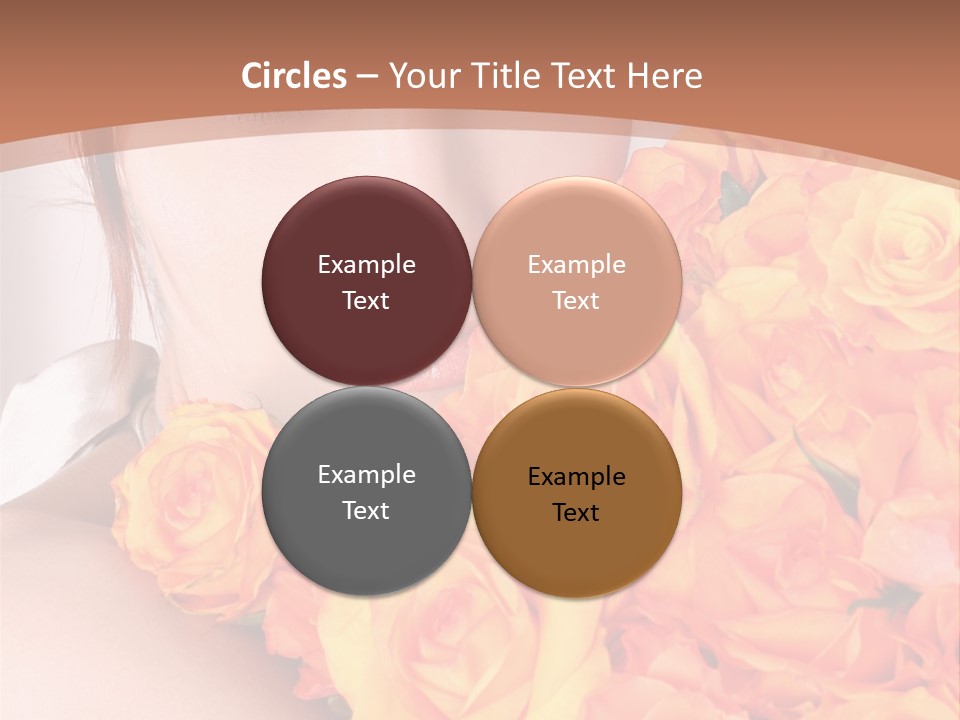 Holiday Female Present PowerPoint Template