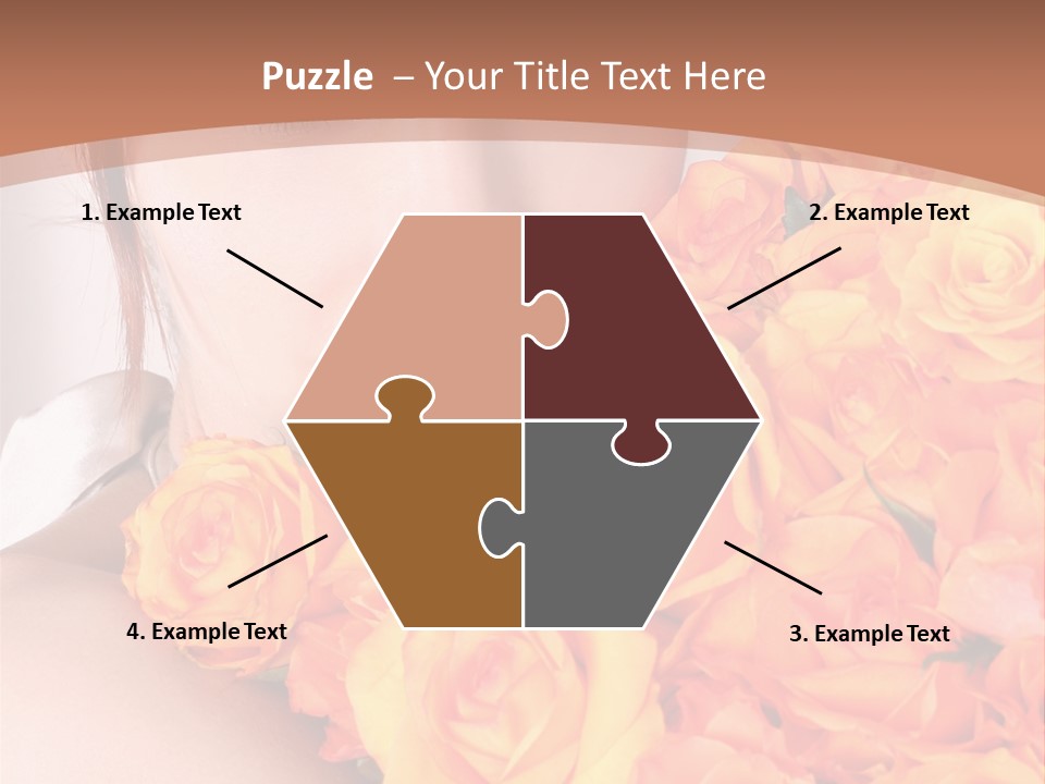 Holiday Female Present PowerPoint Template