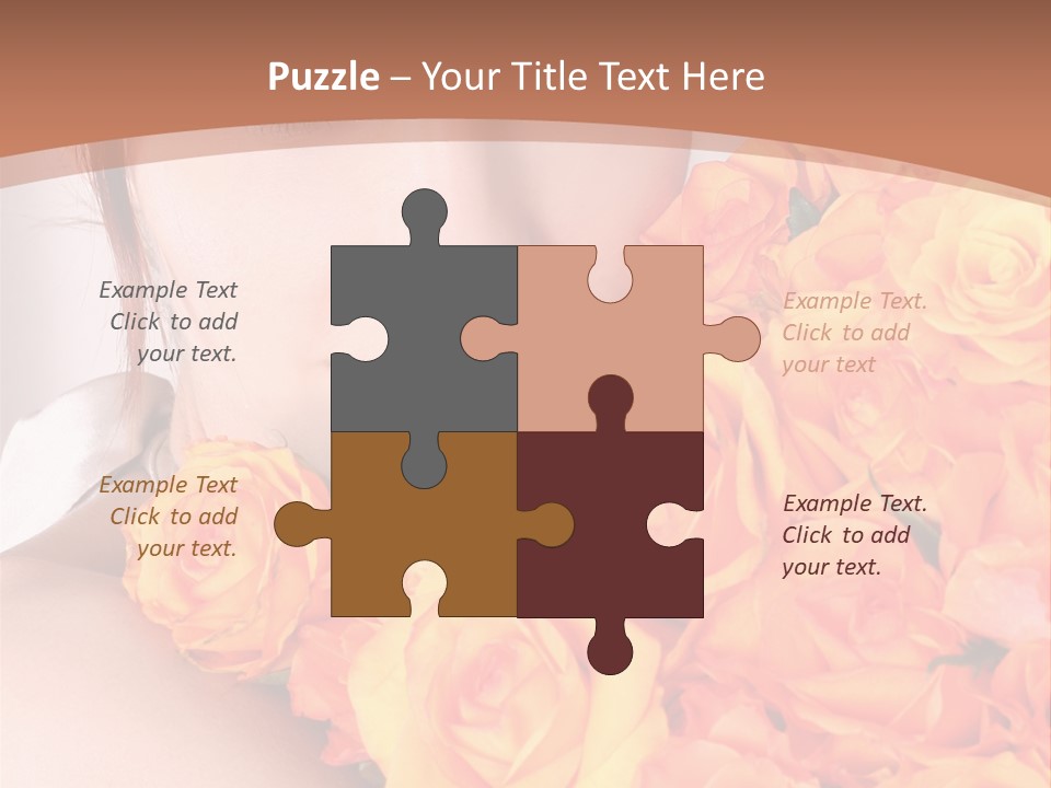 Holiday Female Present PowerPoint Template