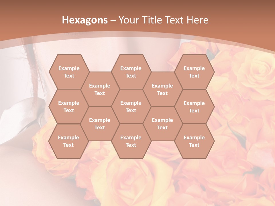 Holiday Female Present PowerPoint Template