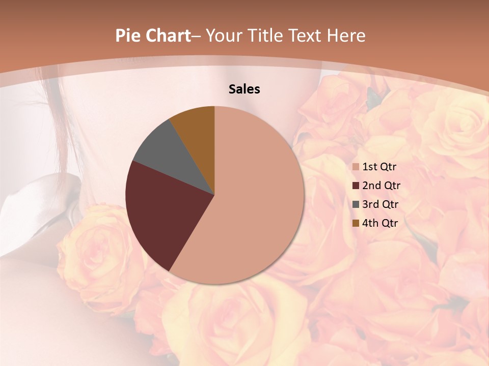 Holiday Female Present PowerPoint Template