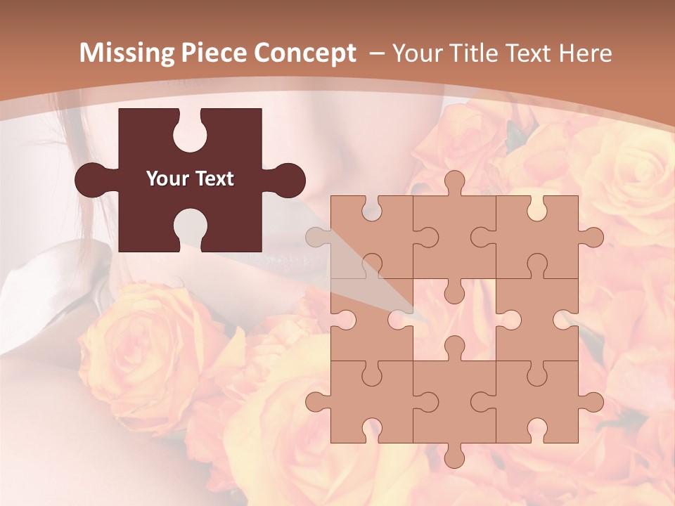 Holiday Female Present PowerPoint Template