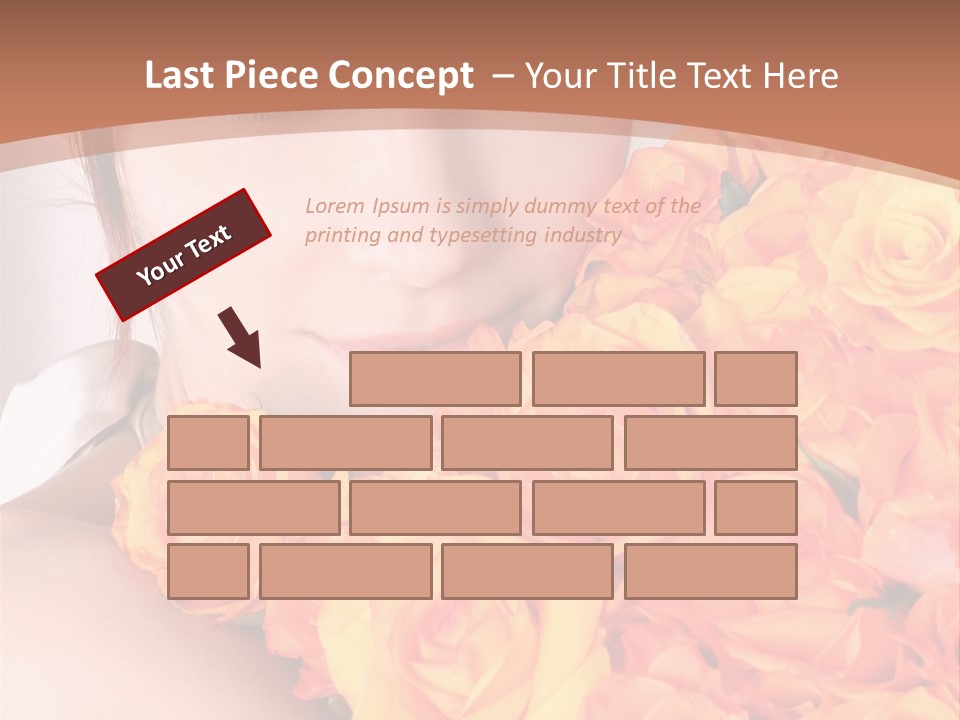 Holiday Female Present PowerPoint Template