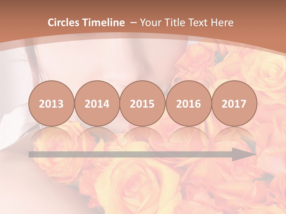 Holiday Female Present PowerPoint Template