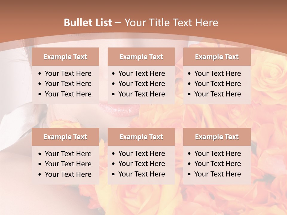 Holiday Female Present PowerPoint Template