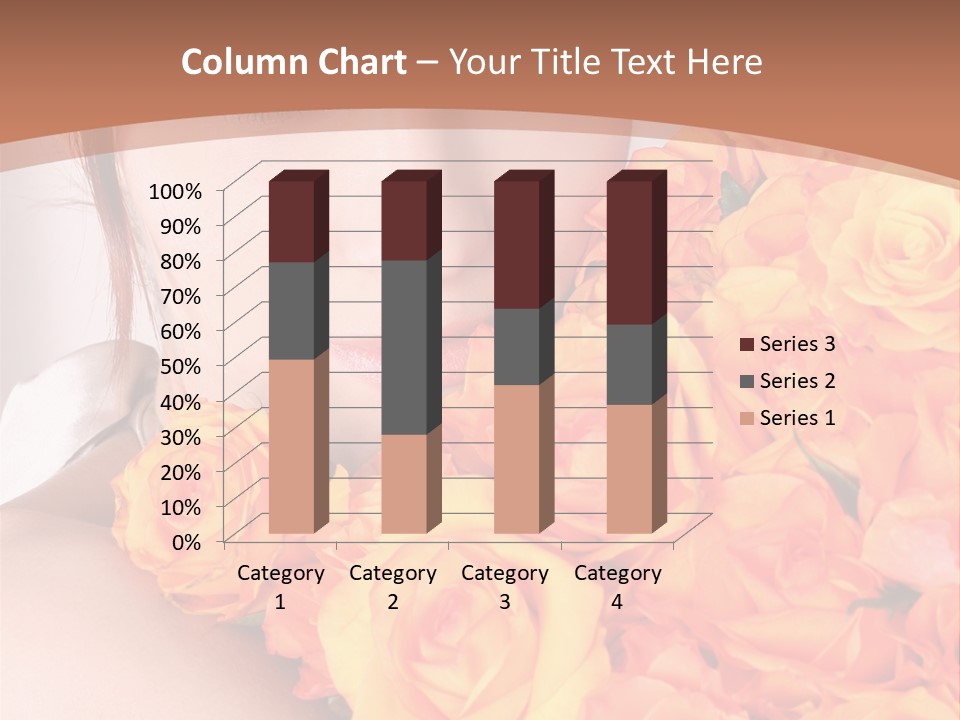 Holiday Female Present PowerPoint Template