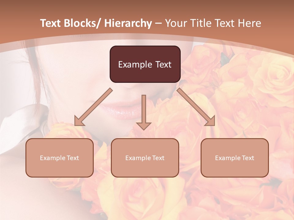 Holiday Female Present PowerPoint Template