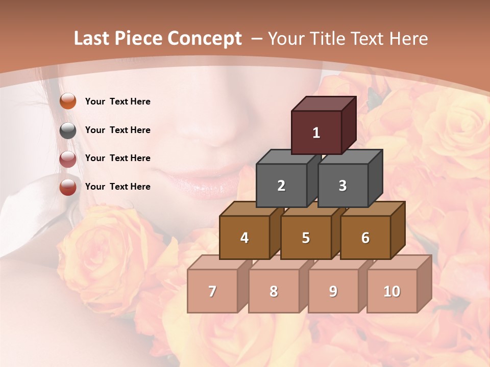 Holiday Female Present PowerPoint Template