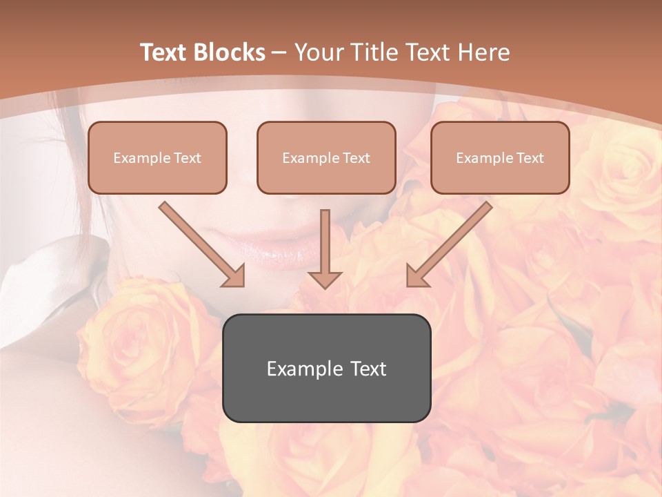 Holiday Female Present PowerPoint Template