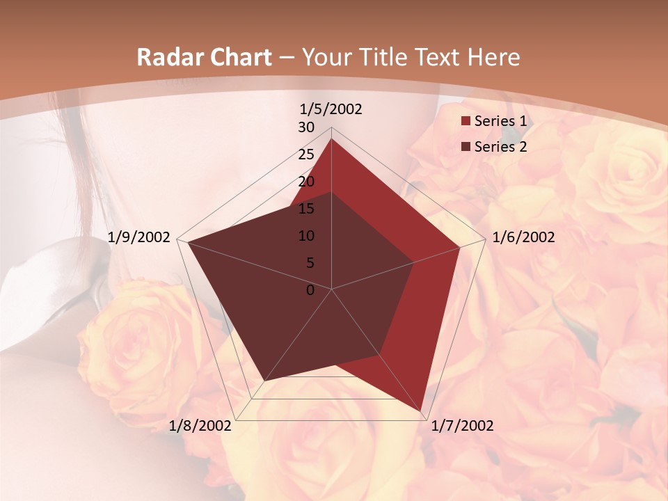 Holiday Female Present PowerPoint Template