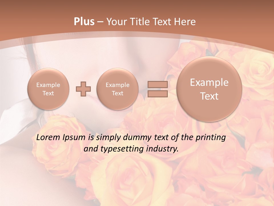 Holiday Female Present PowerPoint Template