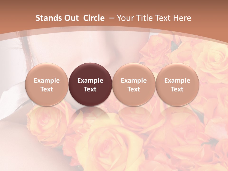 Holiday Female Present PowerPoint Template