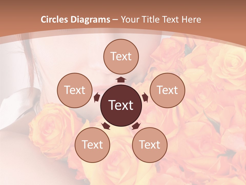 Holiday Female Present PowerPoint Template