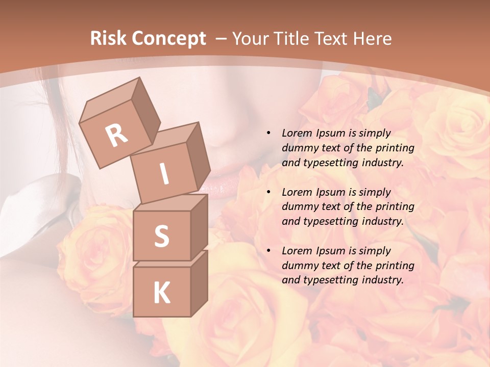 Holiday Female Present PowerPoint Template