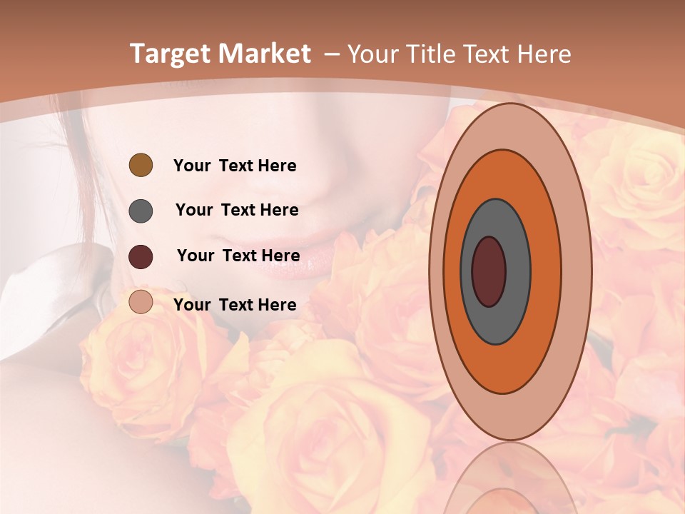 Holiday Female Present PowerPoint Template