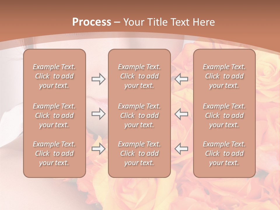 Holiday Female Present PowerPoint Template
