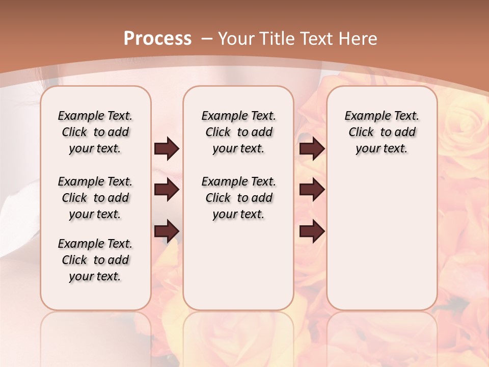Holiday Female Present PowerPoint Template