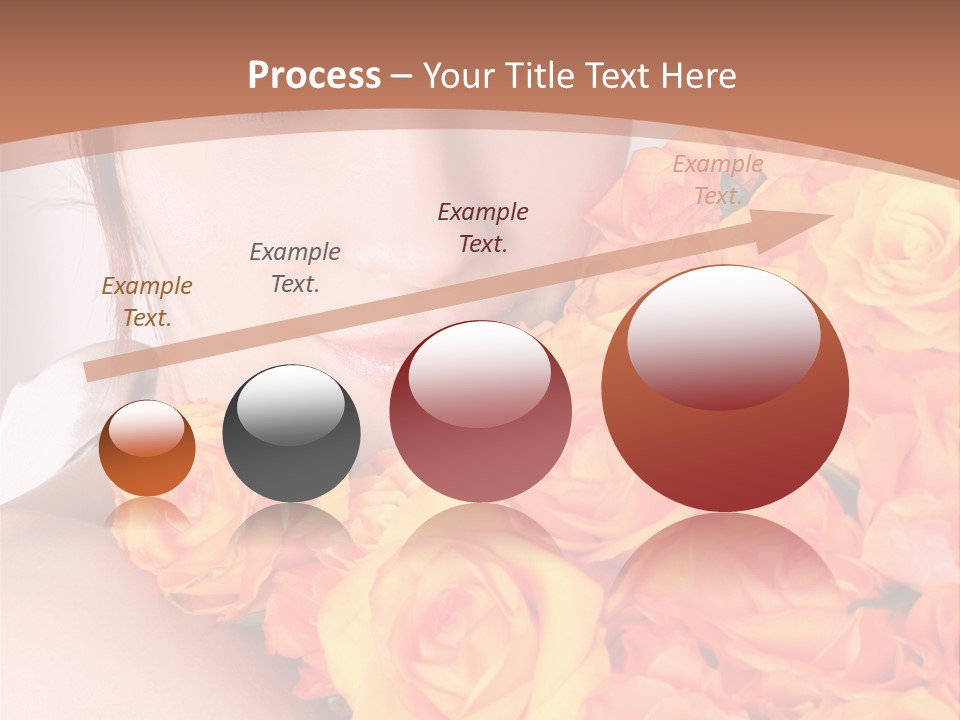 Holiday Female Present PowerPoint Template